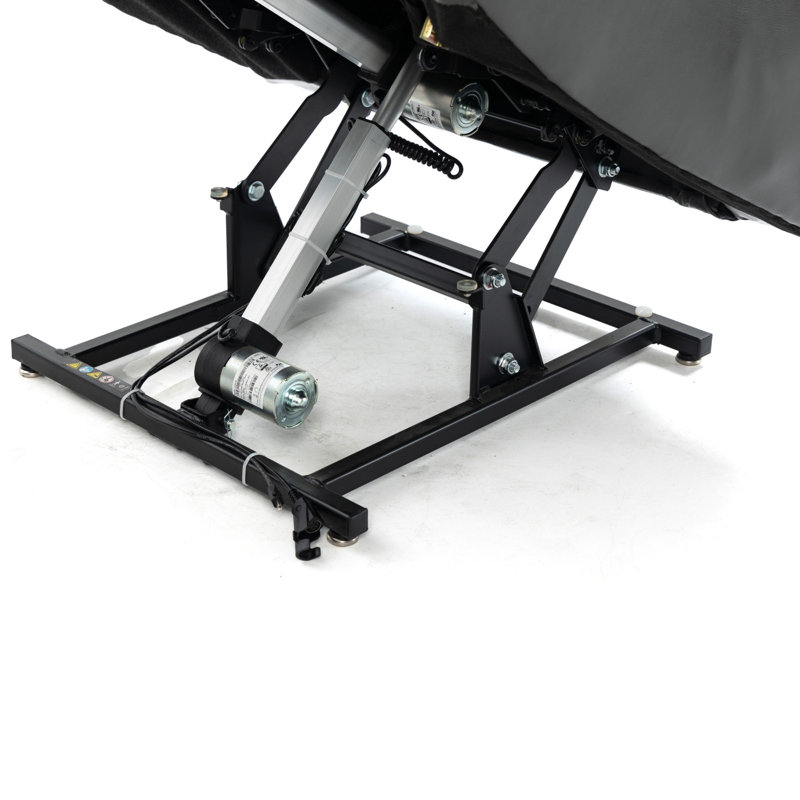 Fauteuil inclinable électrique à deux moteurs avec réglage à 8 points et chauffage lombaire avec position infinie et double moteur
