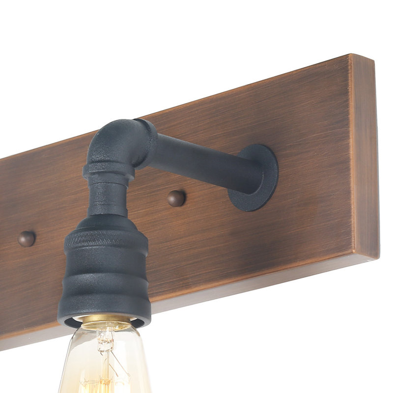 Mutchler Vanity Light, Black, 1