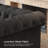 Diba 81.88'' Chesterfield Sofa, Velvet Couch with Rolled Arms-1958912470