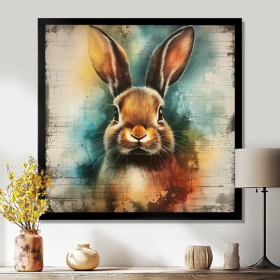 Quick Rabbit Quick Thinking - Rabbit Wall Art Print