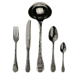 Casablanca 49 - Piece Stainless Steel Flatware Set - Service for 12