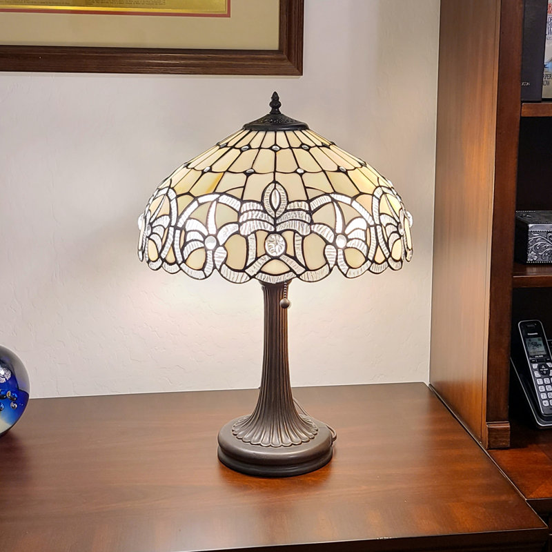 Roseanne Metal Table Lamp, 24" H x 16" W x 16" D