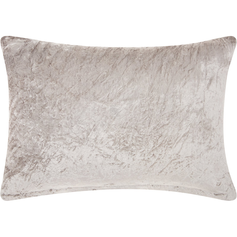 Tassels Throw Pillow, Gray
