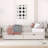 Sophisticated Twin Platform Bed with Drawers for Space Optimization-854383803
