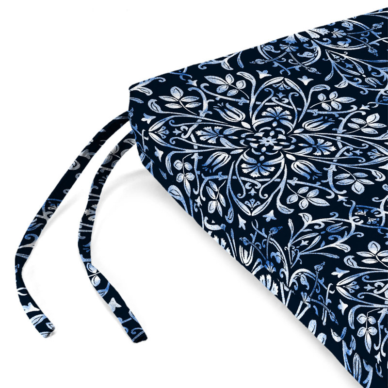 Outdoor Seat/Back Cushion, Dresden Midnight