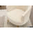 Velvet and Teddy Fabric Accent Chair With Metal Legs-581815818