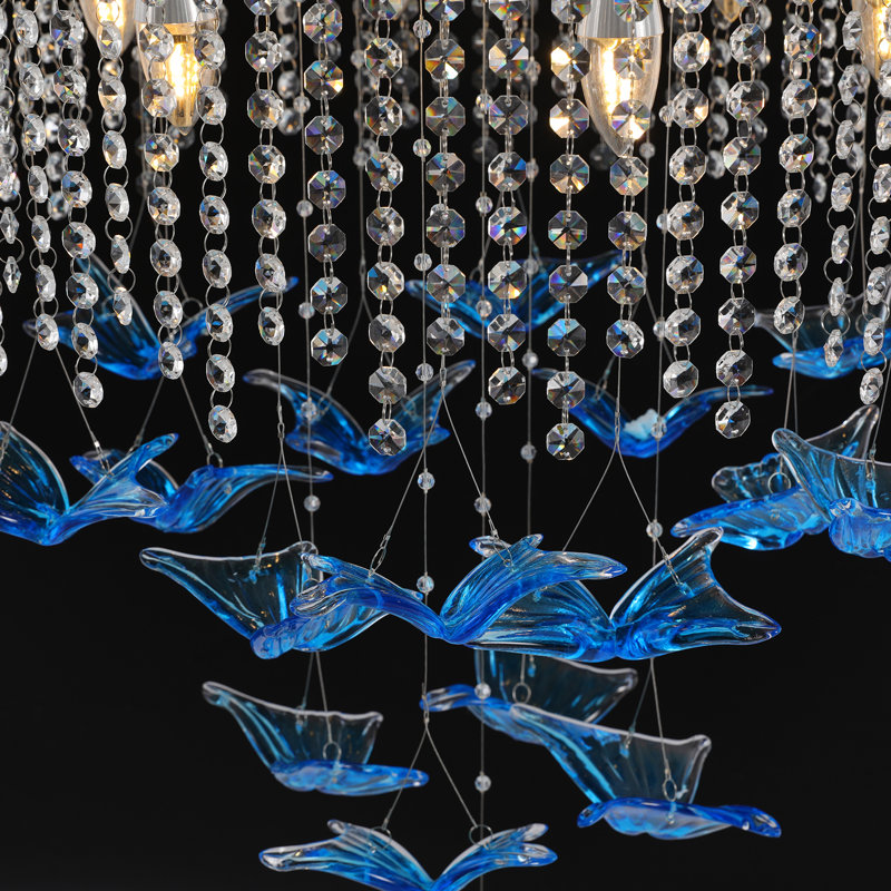 8 - Light Crystal Chandelier