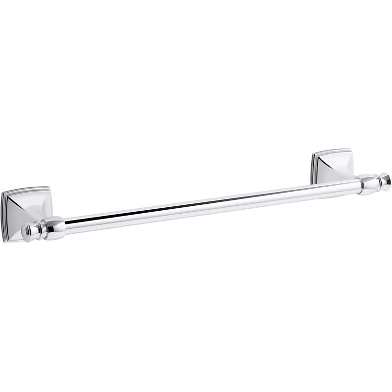 Grand Towel Bar, Polished Chrome, 18"W