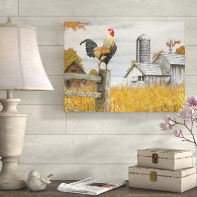« down on the farm ii »-impression sur toile