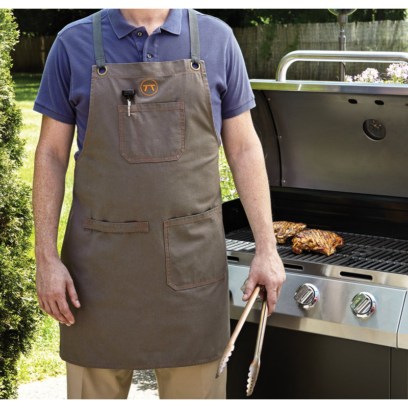 Solid Color Canvas Bib Apron
