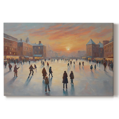 Paysages rétro-CXV -Galerie enveloppée Cavas