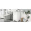 Meuble-lavabo de 20 po avec lavabo, armoire de salle de bain avec porte à fermeture douce, support de rangement et tablette réglable-1461235920