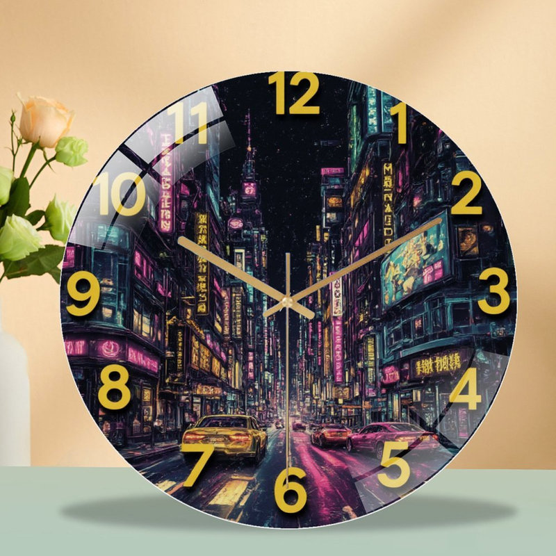 Horloge murale 12 po