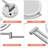 Tabit Metal Round LED Lighted Magnifying Wall Mounted Bathroom Vanity Makeup Mirror, Plug-In-1248768790