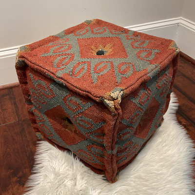 Crivello Upholstered Pouf