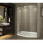 Porte de douche coulissante simple sans cadre l 60 po x H 77,5 po ZenArch-17276307-17215832-17215833