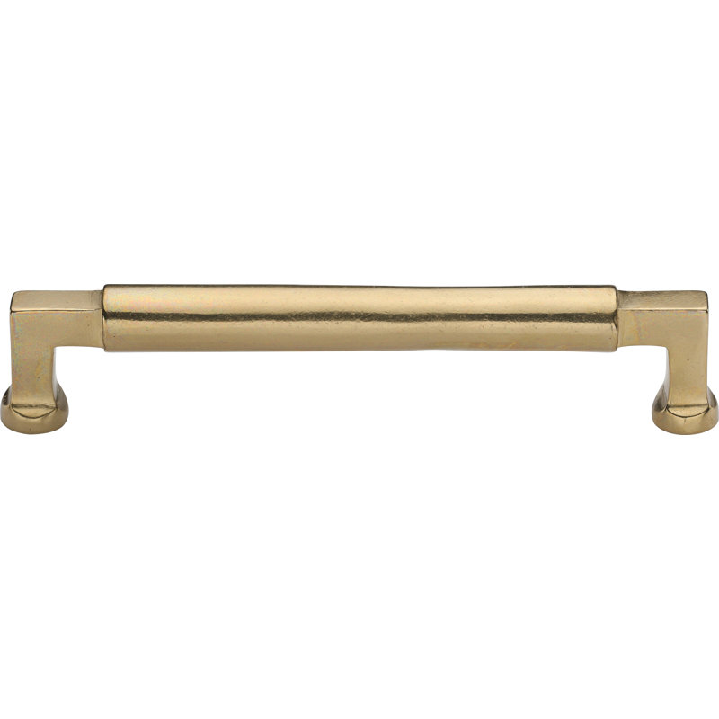 Poignée d'armoire Bauhaus, Bronze naturel, 6"