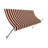 Awntech New Orleans Acrylic Fabric Fixed Awning with Iron Spear Arms-28213136-28213390