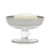 Bellino Glass Platinum Soap Dish