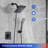 Rainlex Complete Shower Faucet with Rough in-Valve-94245782