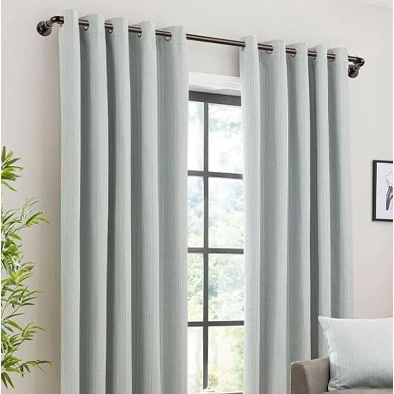 80cm Straight Tension Shower Curtain Rod & Hook Set, Bronze