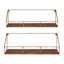 Ensemble de 2 tablettes murales Mystica