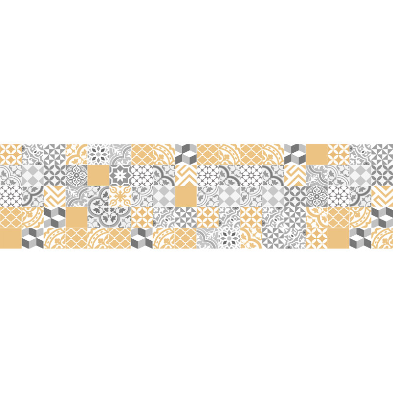 Arrowood Collage Kitchen Mat, Rectangle 80 x 300cm