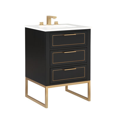 Markham 24'' Single Bathroom Vanity with Top