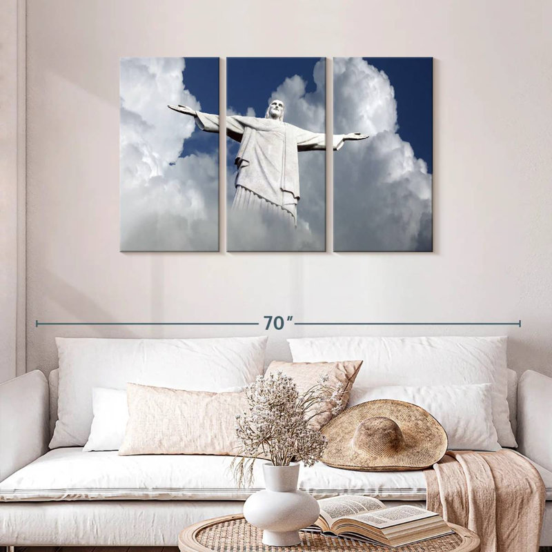 Sebbie Sky High Christ The Redeemer, H 28 po x l 45 po