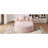 Chaise Lounge Sofa Boneless Couch 51.6" Sofa Bed Compression Sofa Couch With Two Supportive Pillows-1961209772