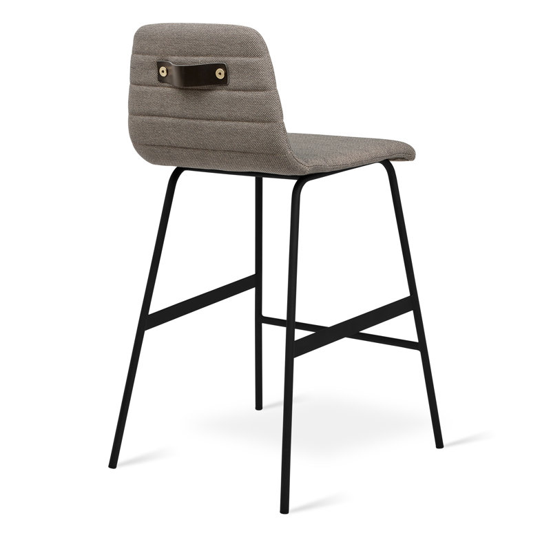 Lecture Upholstered Counter Stool, Pixel Truffle