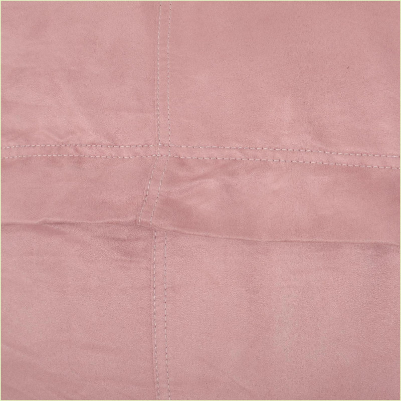 Fauteuil à billes cylindrique en microfibre de 8 pieds Aruba | Microfibre | Rose rose, Microfibre / microsuède rose