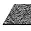 Tapis gris/brun tissé à la machine-217754238