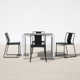 Avers Square 4 - Person Outdoor Dining Set