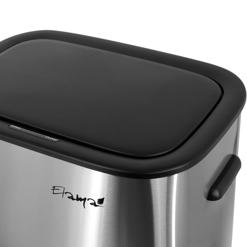 Poubelle mains libres à capteur 14,5 gallons Elama