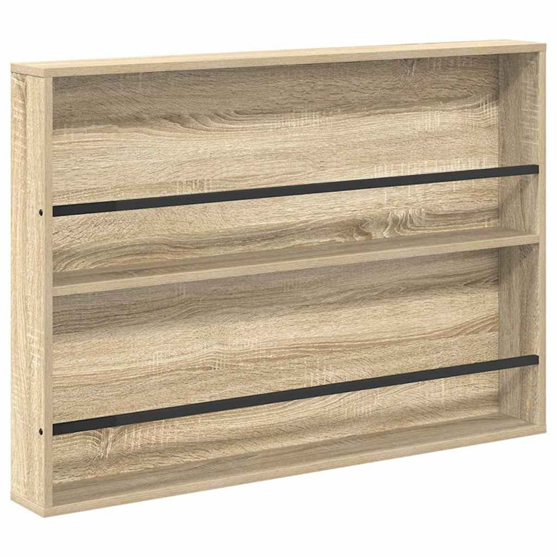 Wood Magazine Rack, Beige