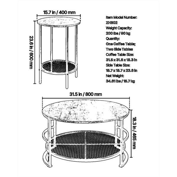 Dimensions du produit