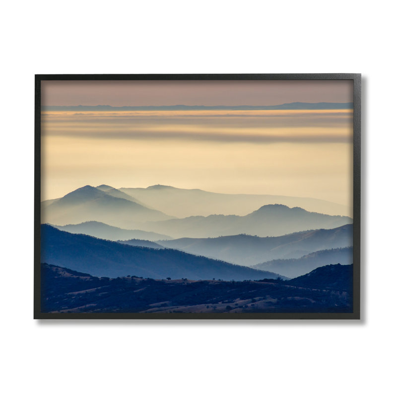 «Floater Frame», reproduction de photo sur bois, H 16 po x l 20 po x P 1,5 po, Giclée encadrée noir minuit