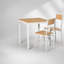 Steel Top Dining Set