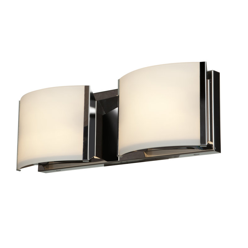 Éclairage pour salle de bain 2 lumières Terrazas, Bronze, DEL