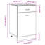 Kitchen Cabinet Black Oak Engineered Wood-1144333055