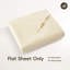 Drap plat 100% coton lavé MooMee-107894582-107894589