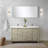Lafarre 60 in W x 20 in D Double Bath Vanity Mirror and Gun Metal Faucet Set-104785322-113113417