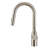 Kiko High Arc One-Handle Pull-Down Classic Kitchen Faucet, Lead Free,Brushed Nickel-129164369