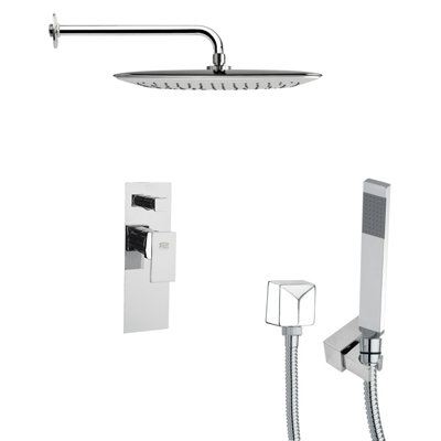 Orsino Complete Shower System with Rough in-Valve