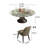 Modern Luxury Marble Round Dining Table Set-125120134-103557857