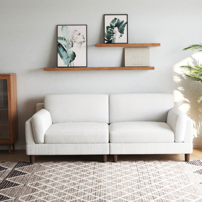 Vontavious 90.3'' Corduroy Sofa