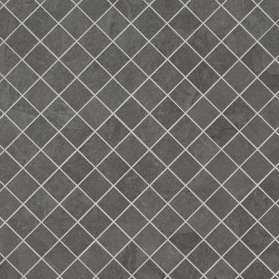 Lucenta Grid 12 in. x 12 in. Matte Porcelain Mosaic Floor and Wall Tile