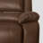 6-piece Faux Leather Reclining Sectional Sofa with Storage Console & Cup Holders-470689675
