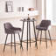 Lovington 71cm Velvet Bar Stools with Armrest-977088152